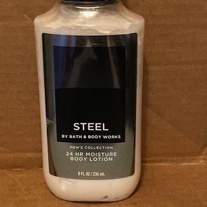 Steel 24 hour moisture Body Lotion 8oz